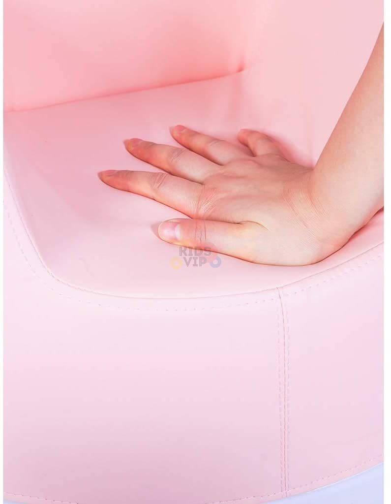 Kids' and Toddlers' Single Seat Cozy Bunny Edition Play Sofa Chair - Pink.