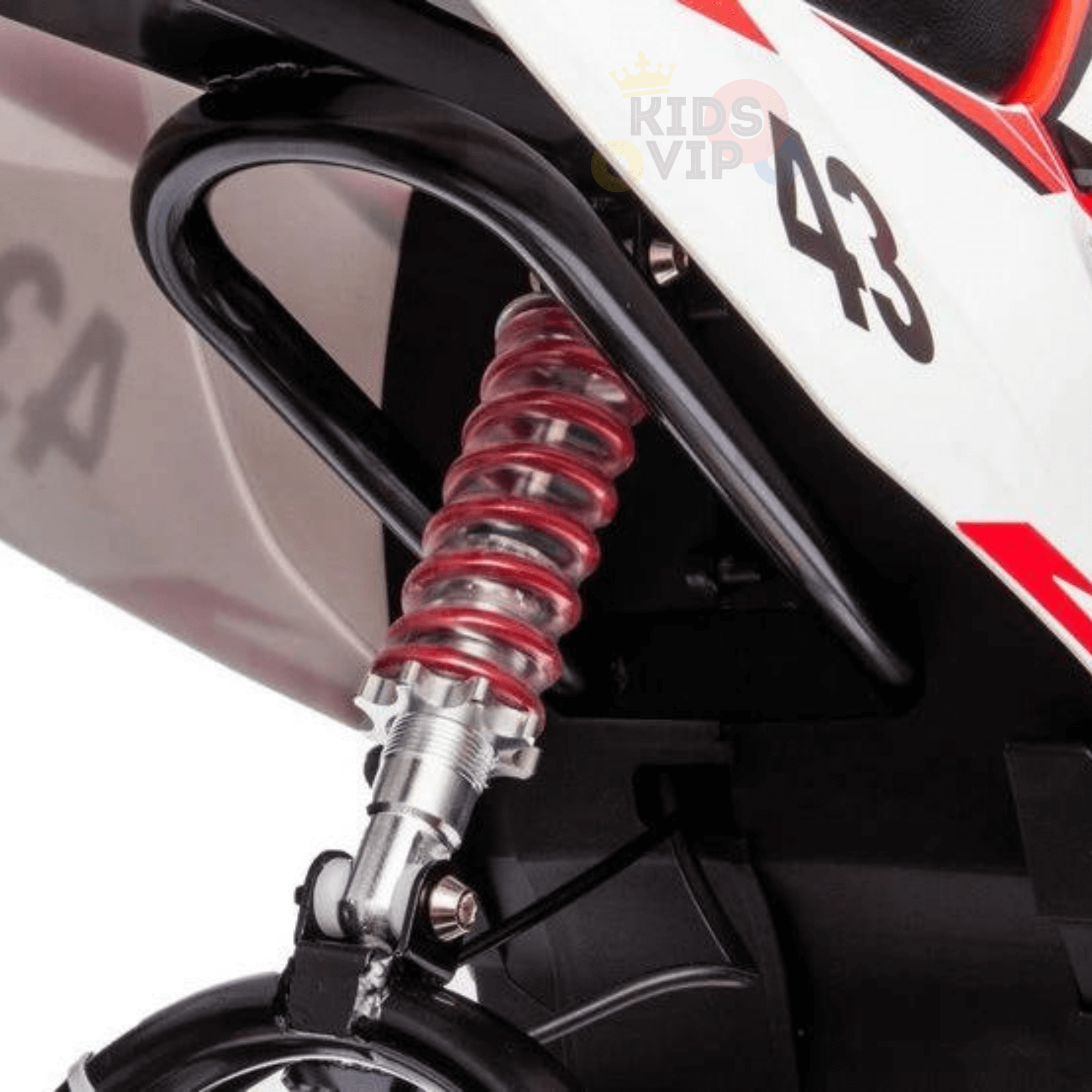 36V 350W Super Moto Off-Road Edition Ride-On Dirt Bike for Big Kids W/ Air-Filled Rubber Tires.