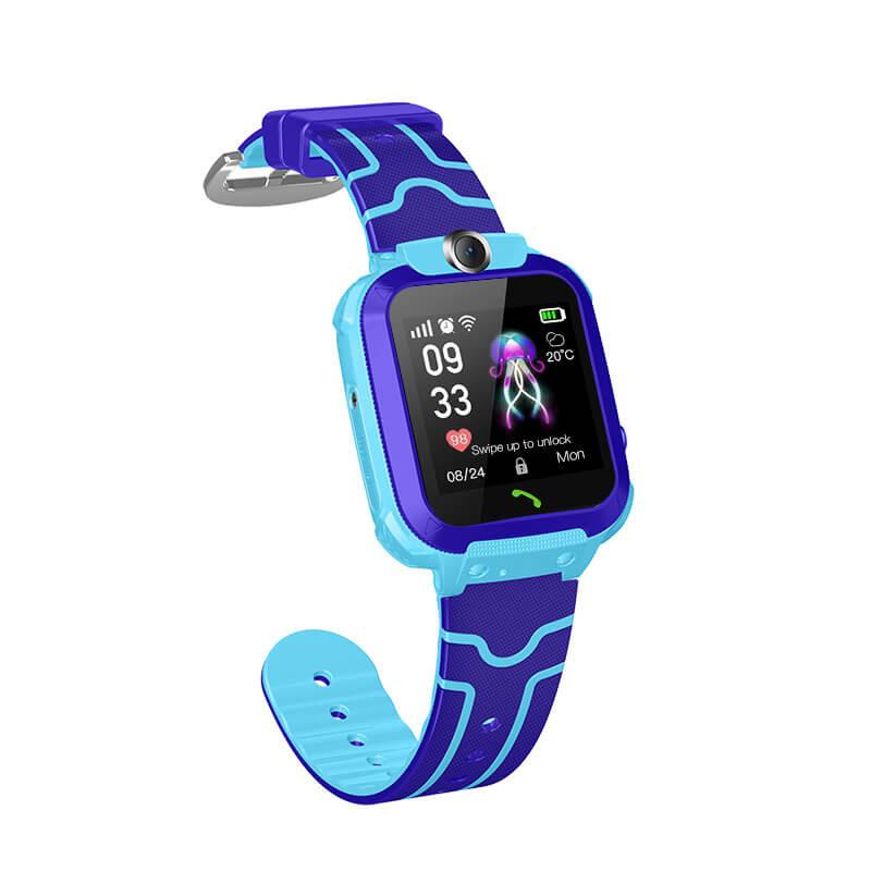 Add-On : Kids Smartwatch Set-Tracker w/GPS, Pedometer, SOS Alarm, Games, Camera, Voice Calling, Safe Zone.