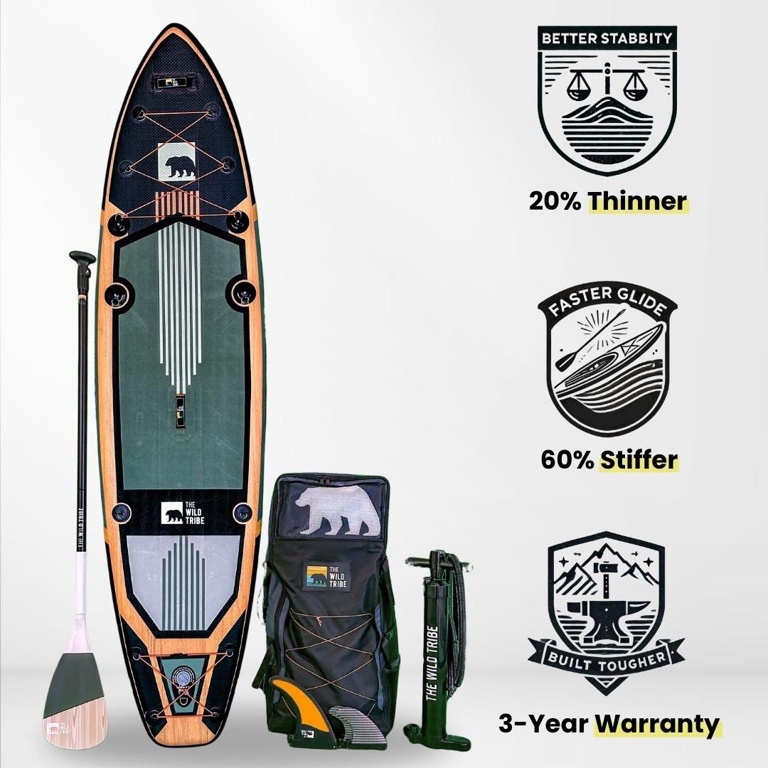 Sequoia XL 11' Inflatable Paddleboard.