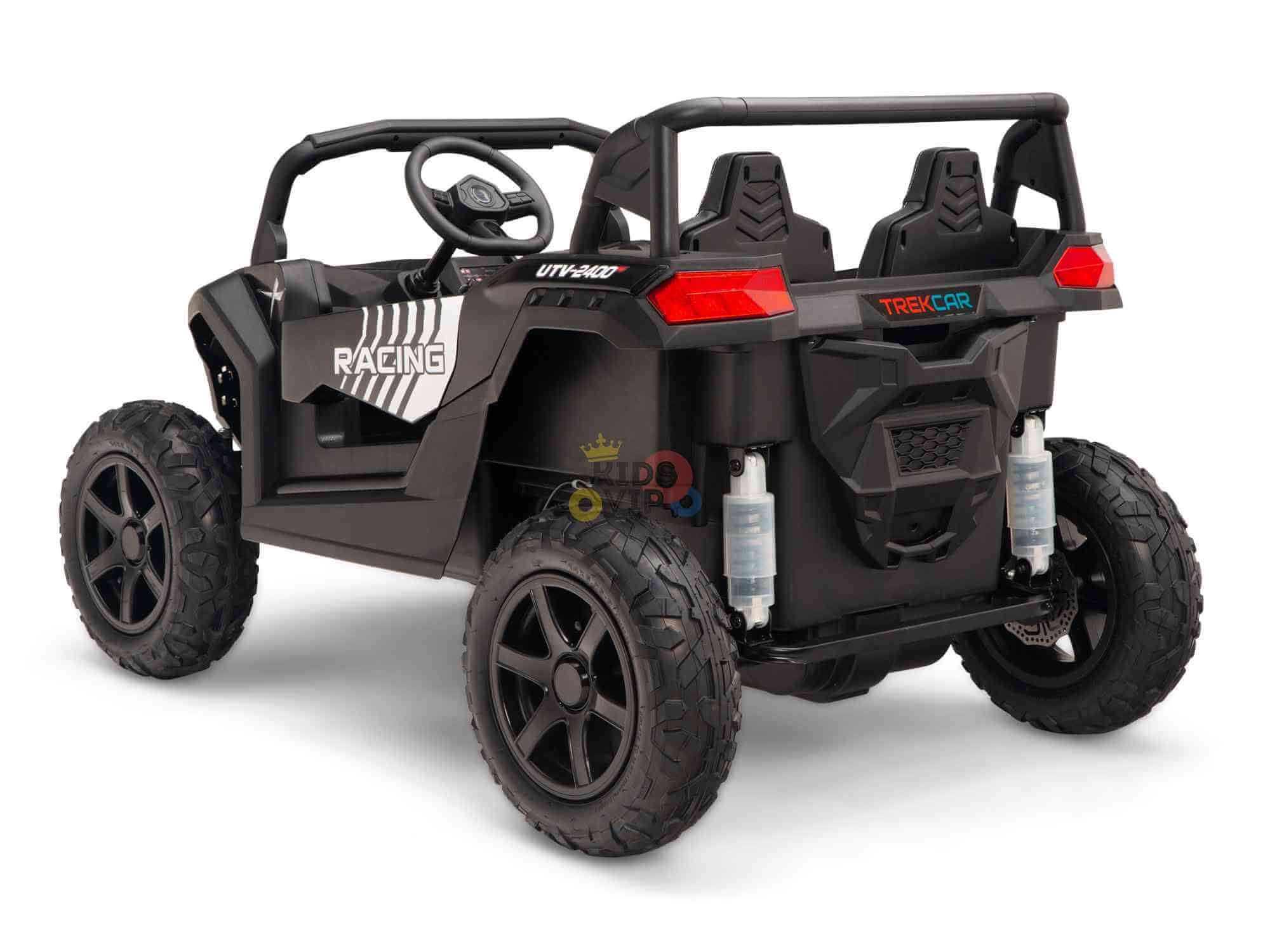 Black Heavy Duty Blade XR Edition 2-Seater 24V/180W Ride-On Buggy, Brushless Motor, Inflatable Tires, No RC image 6