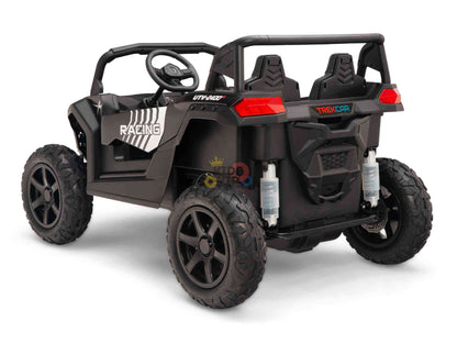 Black Heavy Duty Blade XR Edition 2-Seater 24V/180W Ride-On Buggy, Brushless Motor, Inflatable Tires, No RC image 6