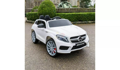 Mercedes Benz GLA 12V Ride-On | SD, USB, MP3, Remote Control | White image 3