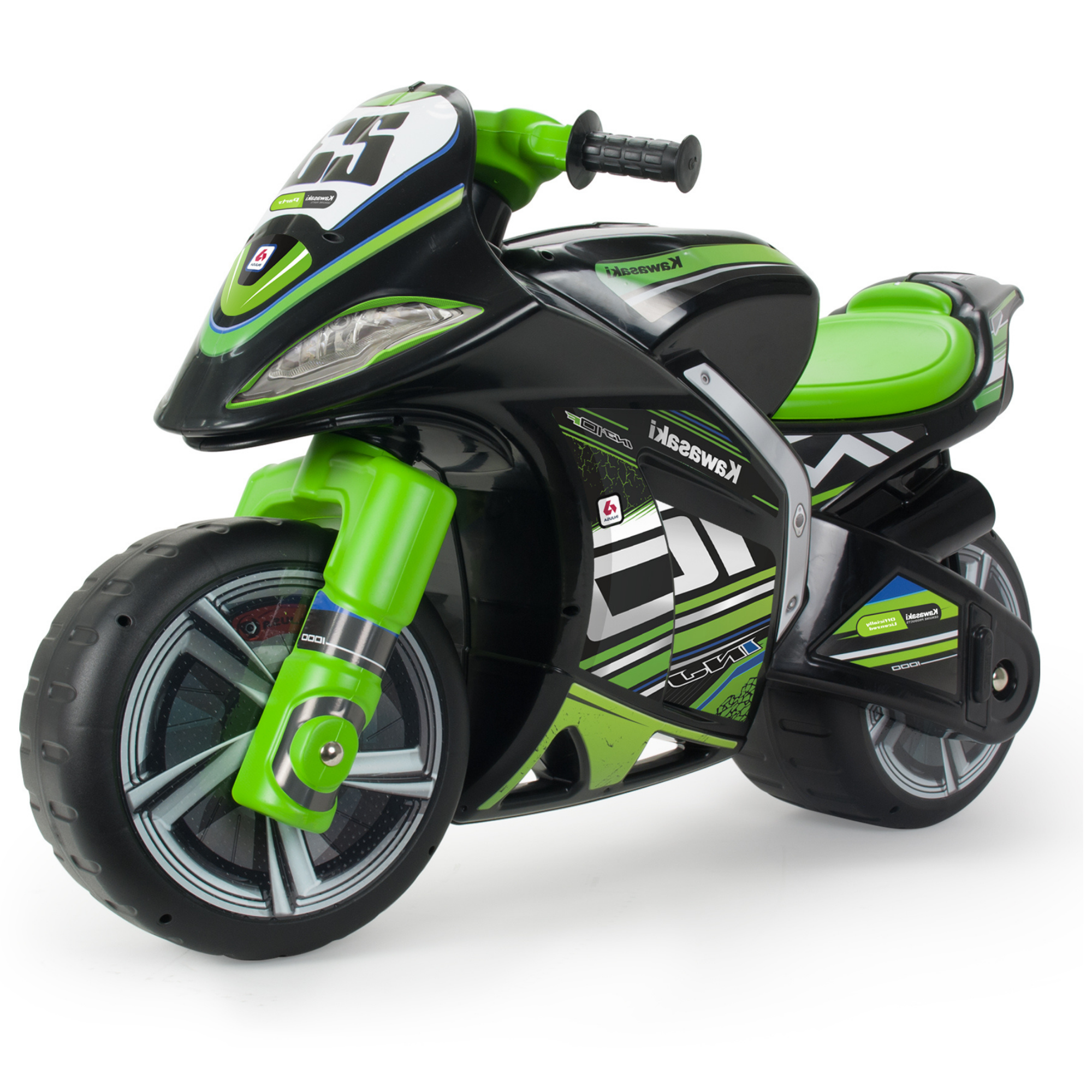 INJUSA | Kawasaki Balance Bike | Licensed Winner Edition image 12