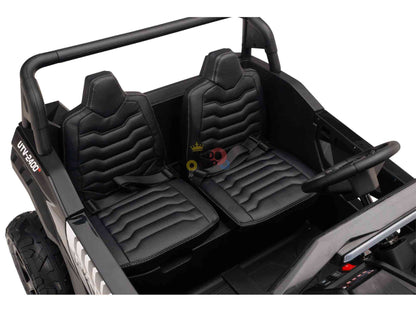Black Heavy Duty Blade XR Edition 2-Seater 24V/180W Ride-On Buggy, Brushless Motor, Inflatable Tires, No RC image 4