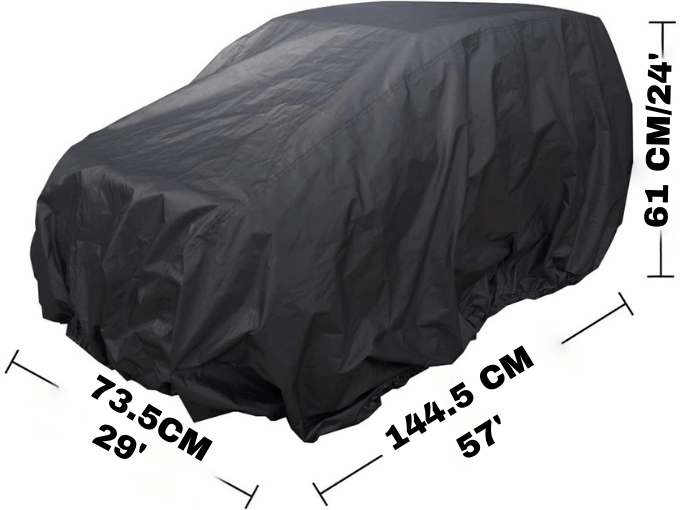 Rain, Sun and Dust Protective Cover for Ride on Cars S/M image 2