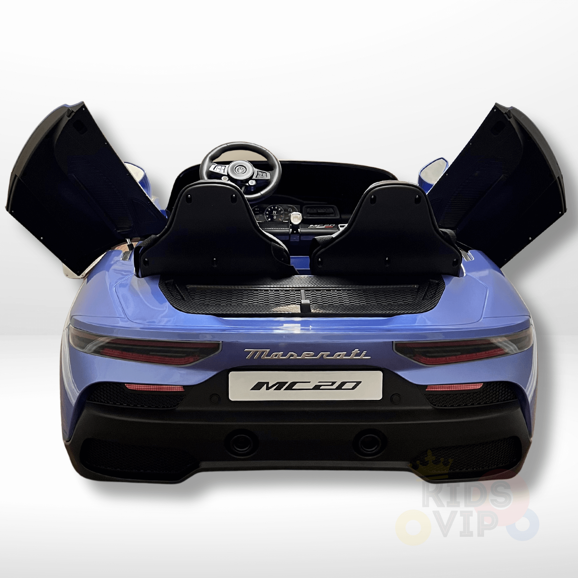2 Seater Licensed Sport Edition Maserati MC20 24V Kids Ride-on Car With 4x4 and RC - Cornflower Blue image 14