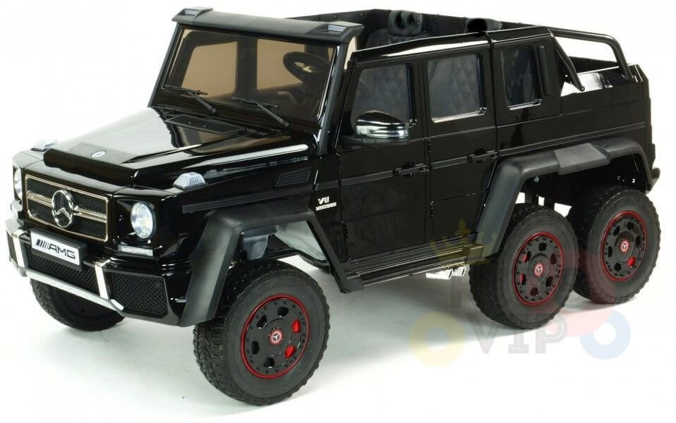 XXL 6X6/6WD Edition Mercedes G63 Kids Ride on Truck,2x12V, Eva Wheels, Leather Seats, RC image 16
