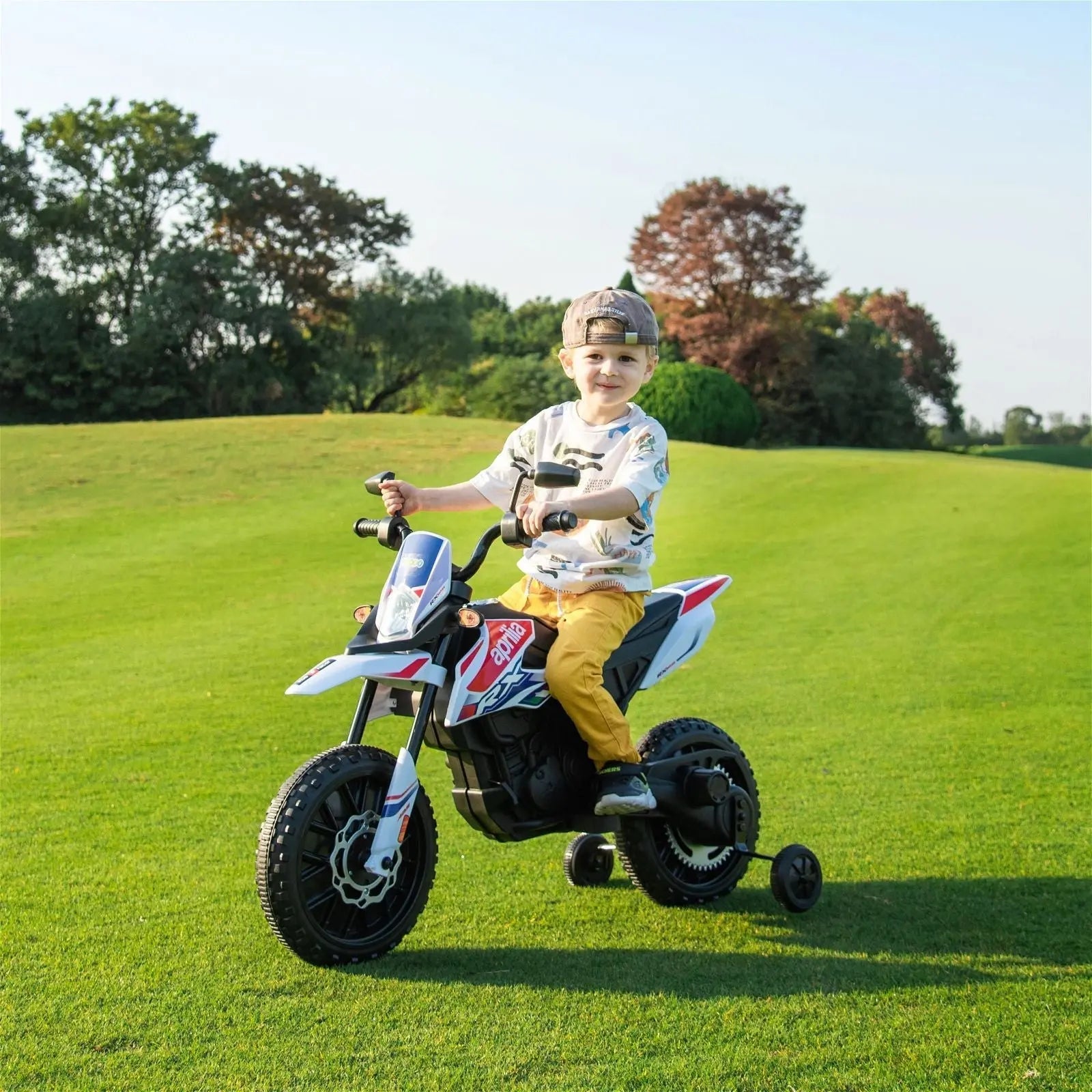 Aprilia 12V Ride-On Motorcycle