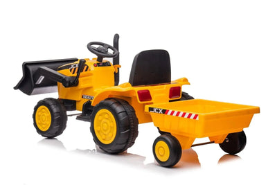 Kids Excavator 12V 1-Seater Ride-On