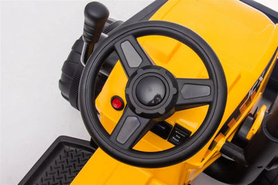 Kids Excavator 12V 1-Seater Ride-On