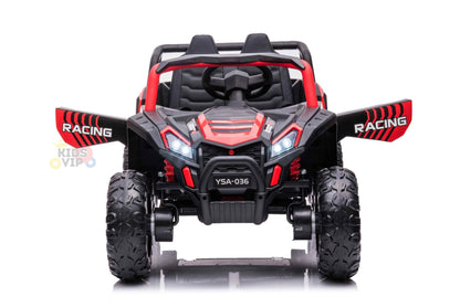 Blade Junior Edition 12V 4WD Ride-On Buggy / UTV | Remote Control, USB, SD | Red image 5
