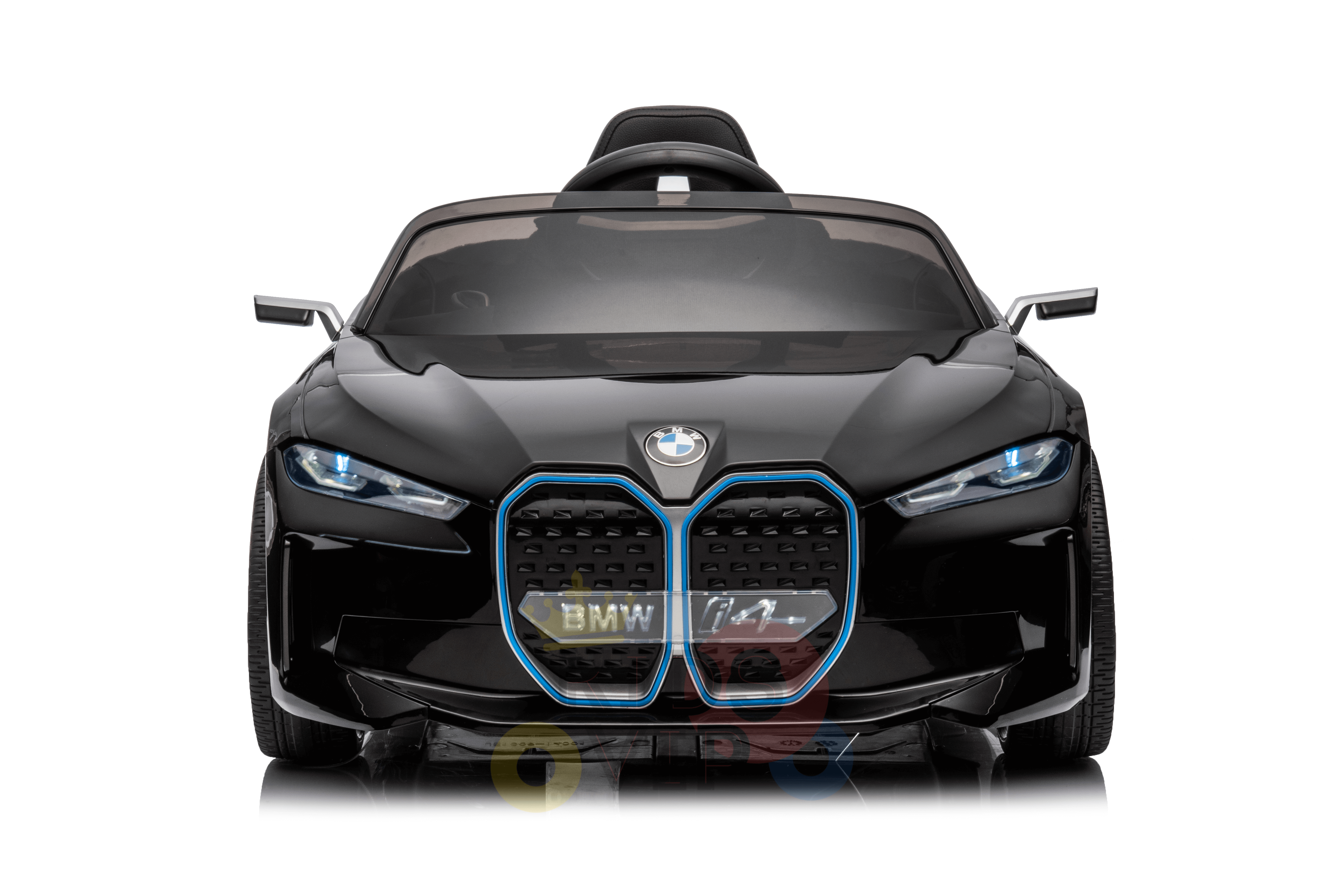 Black Complete Edition 12V Licensed BMW I4 Kids and Toddlers 4WD Ride on Car, RC image 2