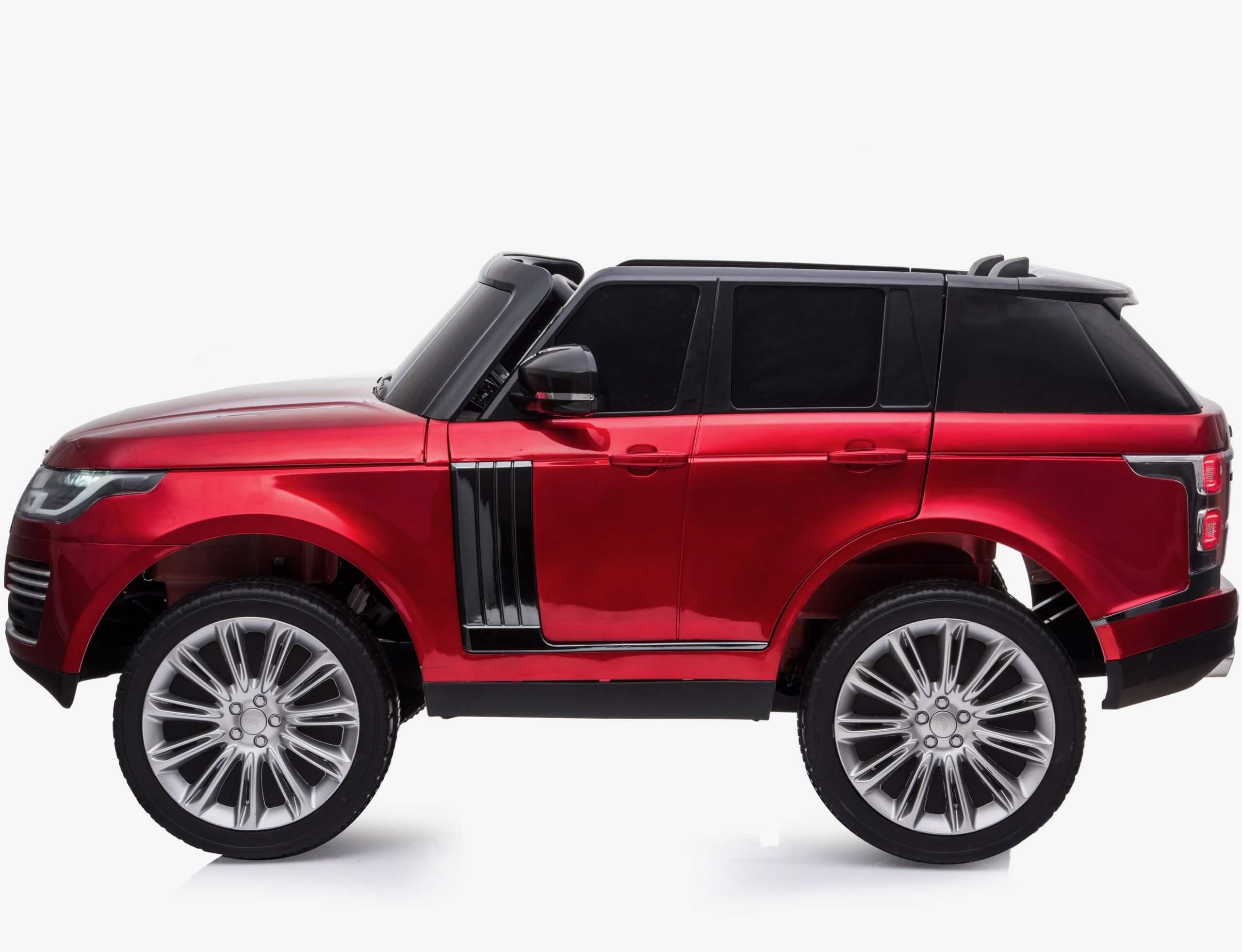 Ultimate Luxury: Red Cherry 2-Seater 24V XXL MP4 Edition Range Rover HSE Ride-On Car for Kids image 8