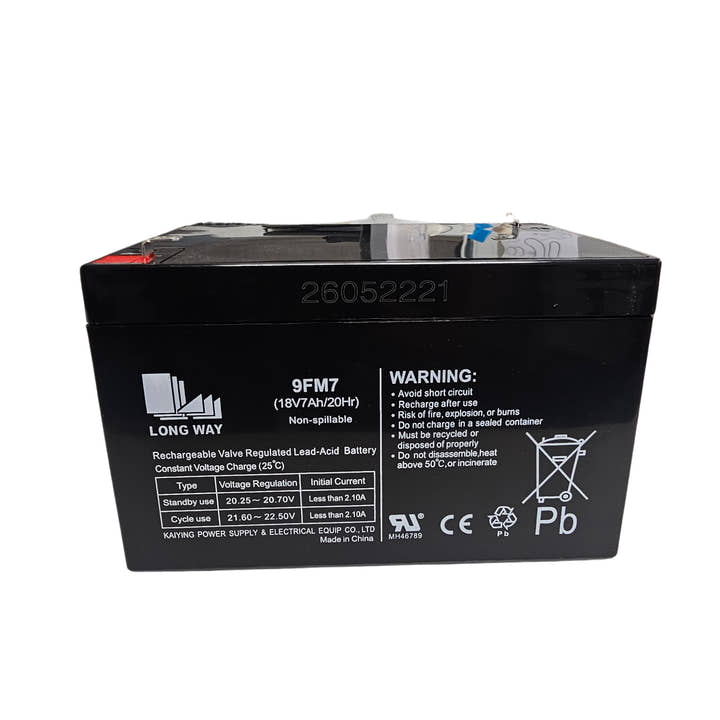 18V 7AH Replacement Rechargeable Battery - 18V/7AH (1 Pc)