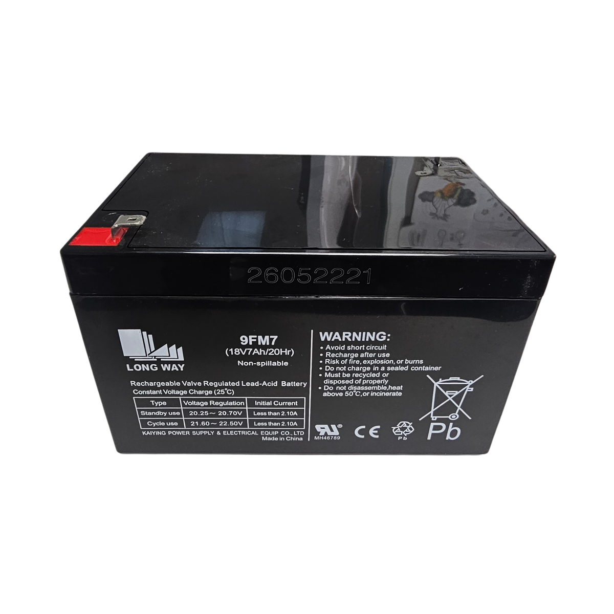 18V 7AH Replacement Rechargeable Battery - 18V/7AH (1 Pc)