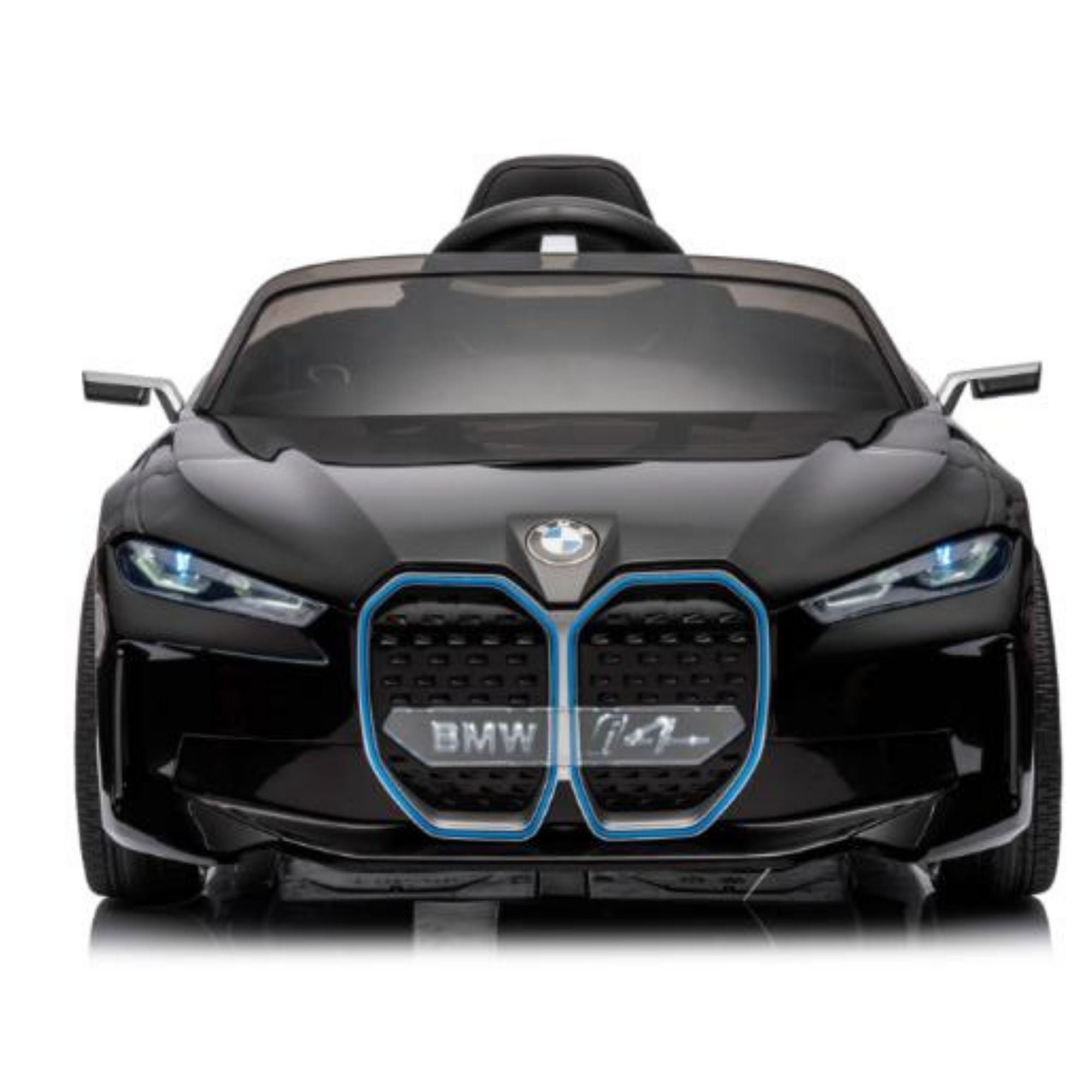 Black Complete Edition 12V Licensed BMW I4 Kids and Toddlers 4WD Ride on Car, RC image 7