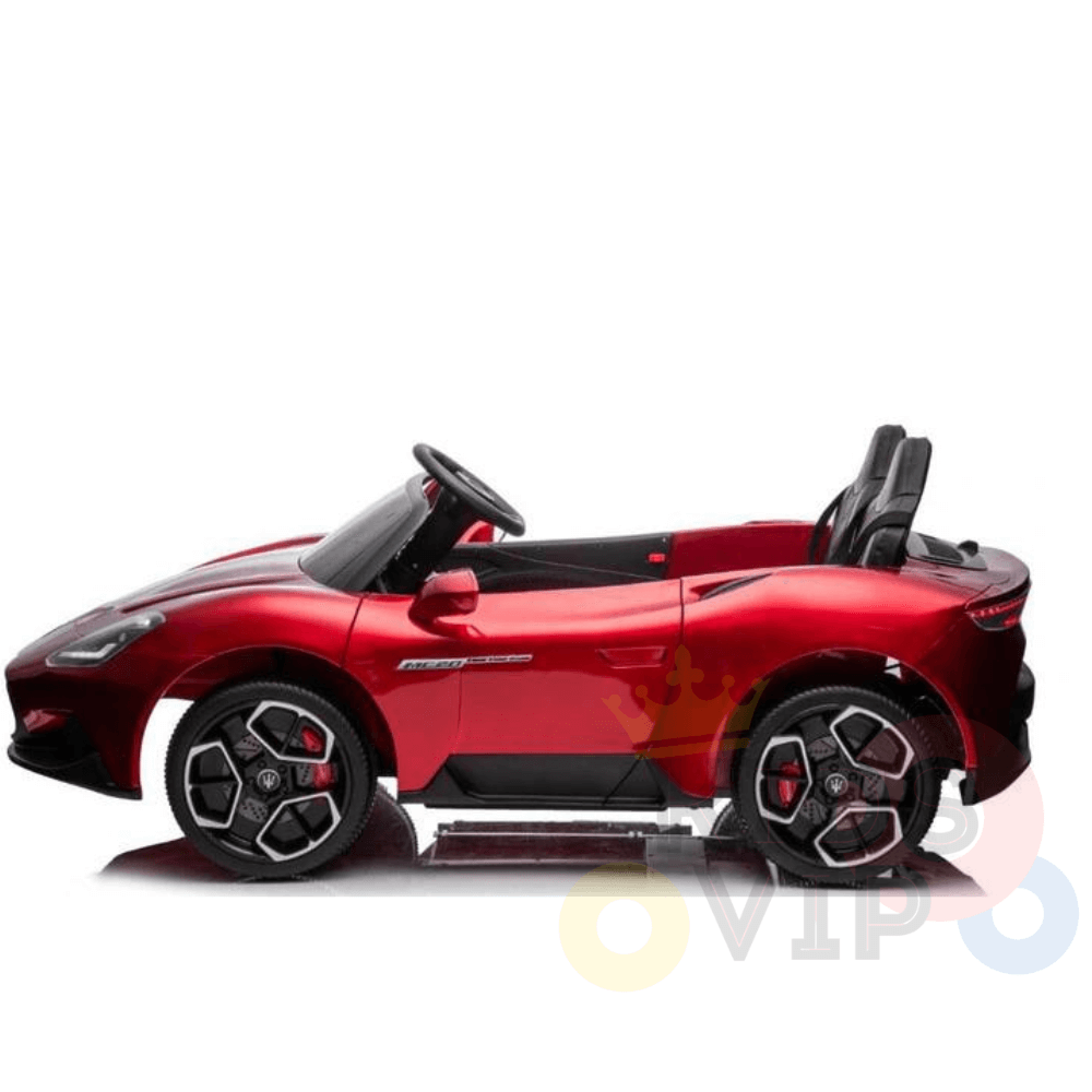 2 Seater Licensed Sport Edition Maserati MC20 24V Kids Ride-on Car With 4x4 and RC - Red image 4