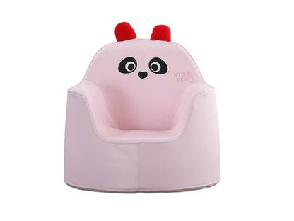 Kids and Toddlers Cozy Soft Sofa/Chair Panda Edition - Pink image 5