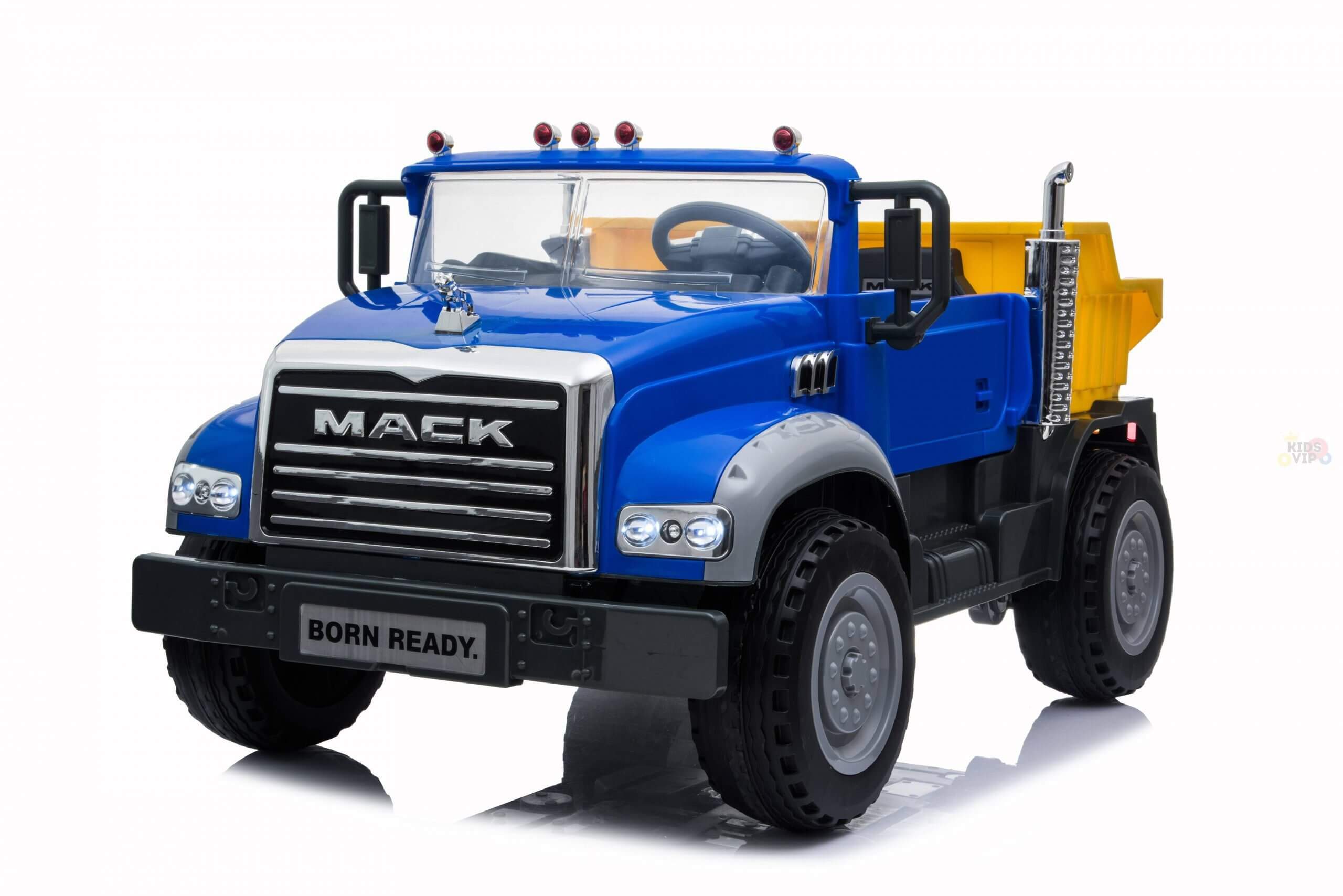 Mack Truck |  2x12V 2-Seater Ride-On Truck | Remote Control | Blue image 3