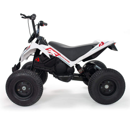 KIDSVIP INJUSA 24V X-Treme Zero Edition Ride On Quad/ATV for Kids, Rubber Wheels image 9