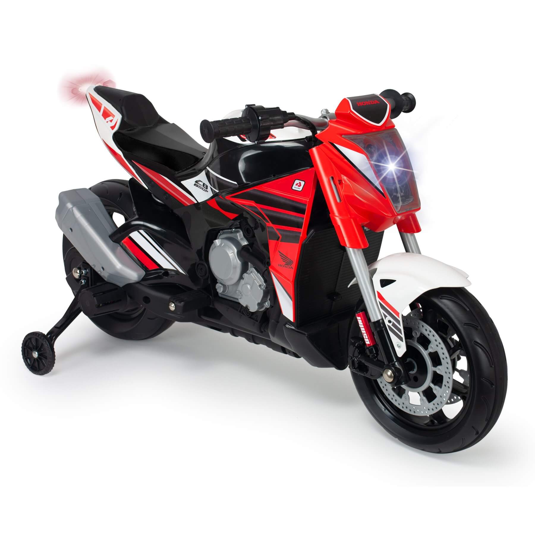 INJUSA | Honda Naked Edition 12V Motorcycle | Removable, Rear Stabilizing Wheels image 6