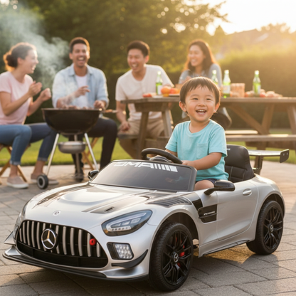 Silver, Complete Sport 12V Official Mercedes-Benz GT3, RC