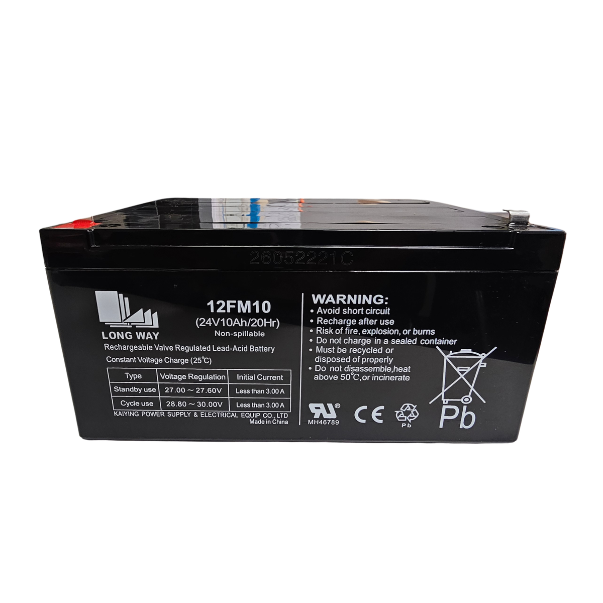 24V 10AH Replacement Rechargeable Battery - 24V/10AH (1 Pc)