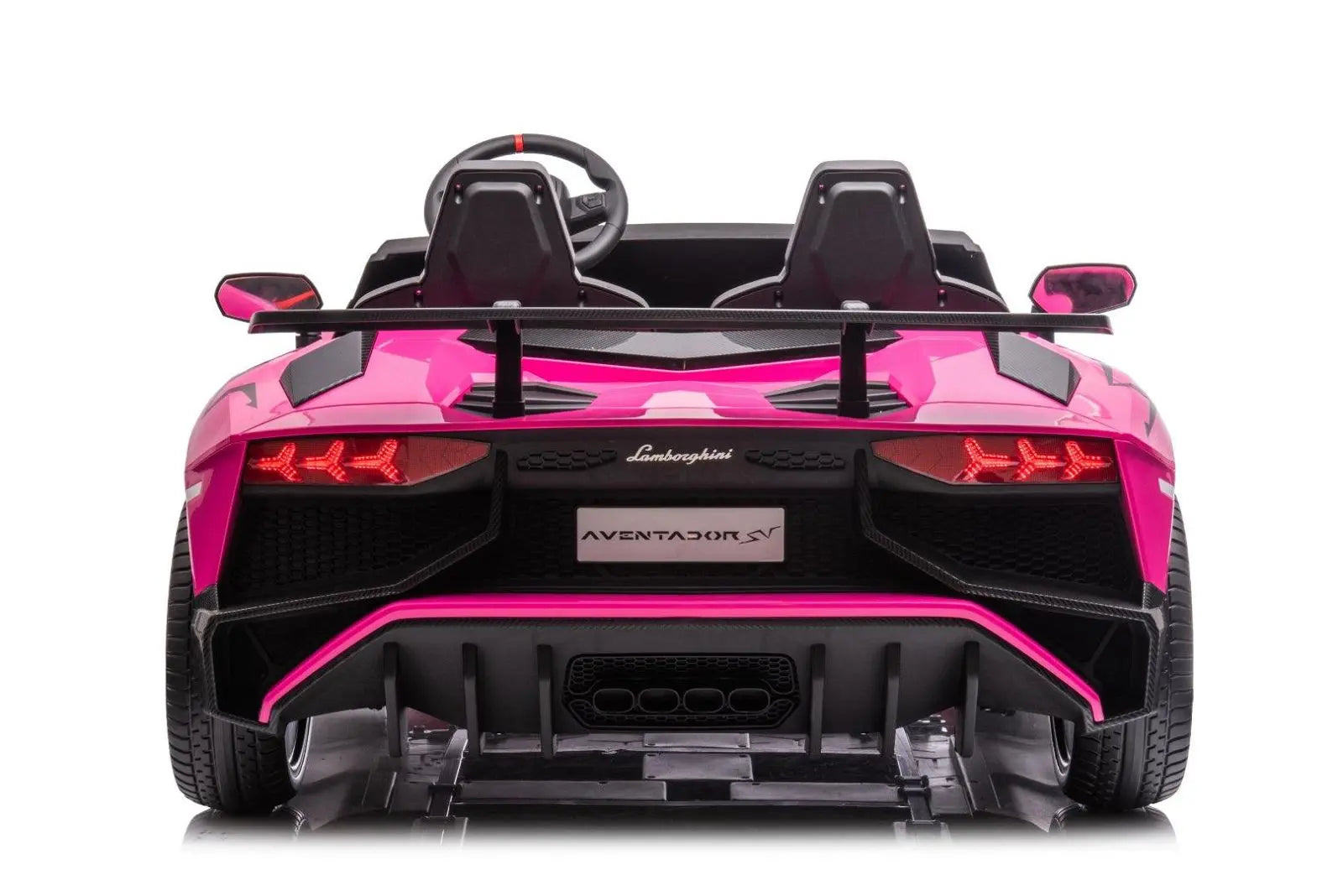 Officially Licensed Lamborghini Aventador 24V 2-Seater Ride-On Car