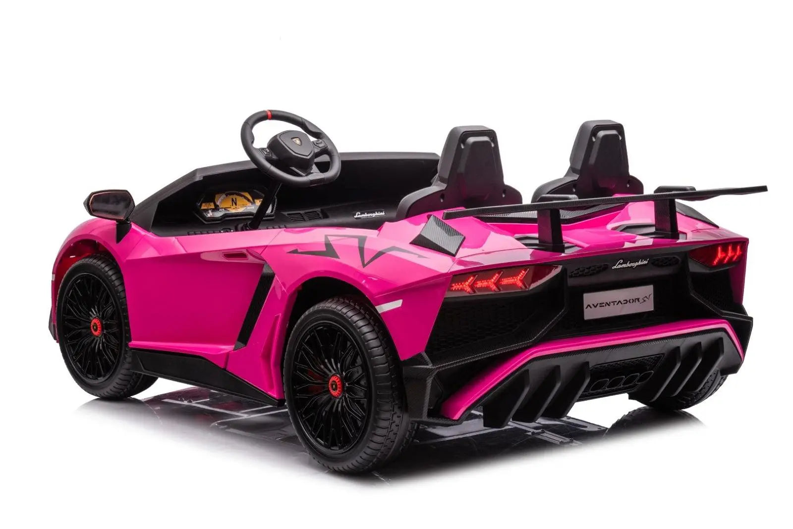 Officially Licensed Lamborghini Aventador 24V 2-Seater Ride-On Car