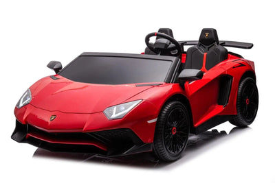 Officially Licensed Lamborghini Aventador 24V 2-Seater Ride-On Car
