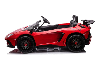 Officially Licensed Lamborghini Aventador 24V 2-Seater Ride-On Car