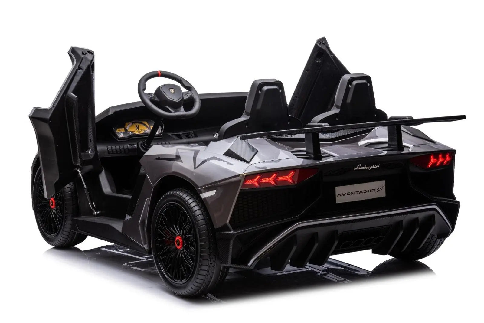 Officially Licensed Lamborghini Aventador 24V 2-Seater Ride-On Car