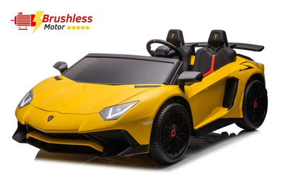 Officially Licensed Lamborghini Aventador 24V 2-Seater Ride-On Car