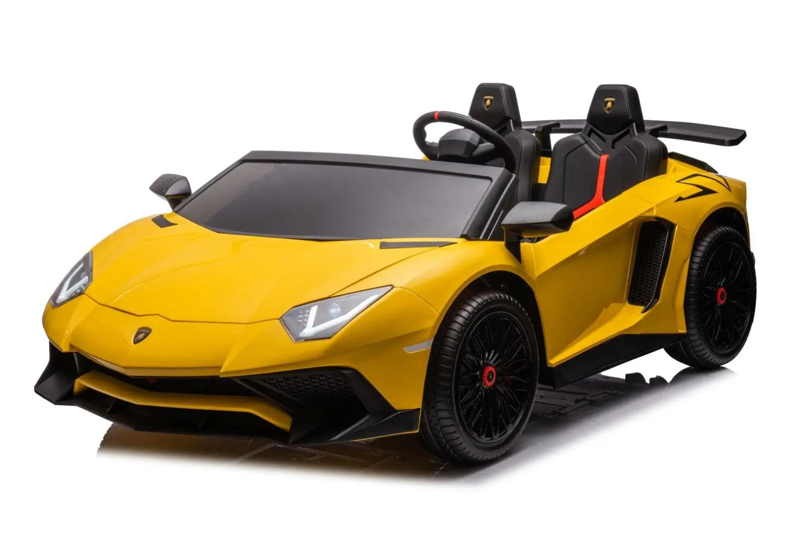 Officially Licensed Lamborghini Aventador 24V 2-Seater Ride-On Car