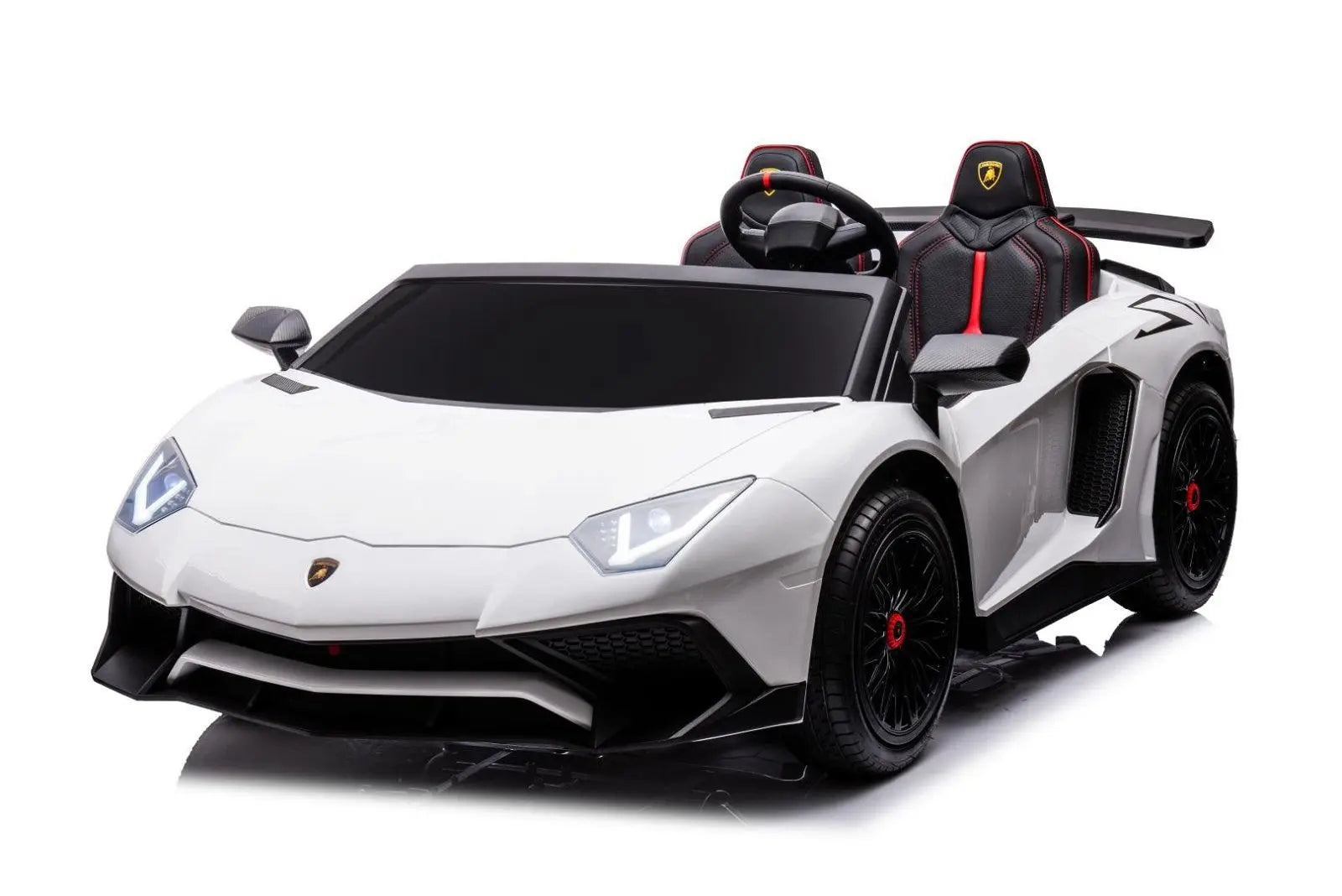 Officially Licensed Lamborghini Aventador 24V 2-Seater Ride-On Car