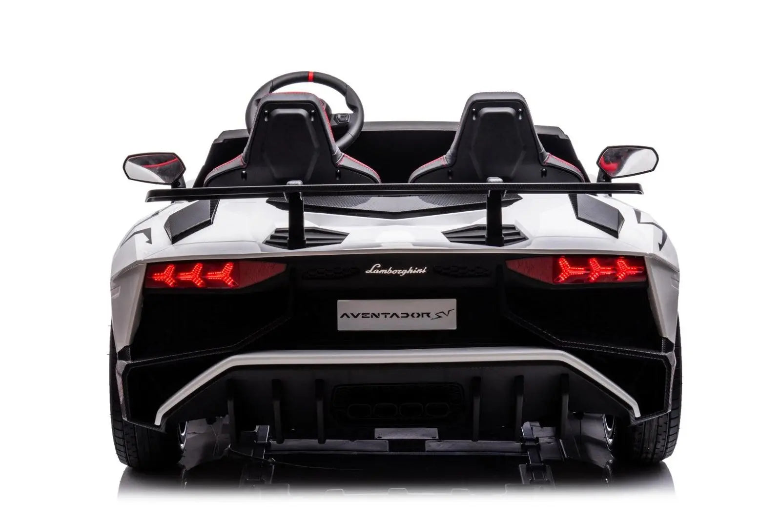 Officially Licensed Lamborghini Aventador 24V 2-Seater Ride-On Car