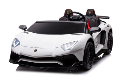 Officially Licensed Lamborghini Aventador 24V 2-Seater Ride-On Car