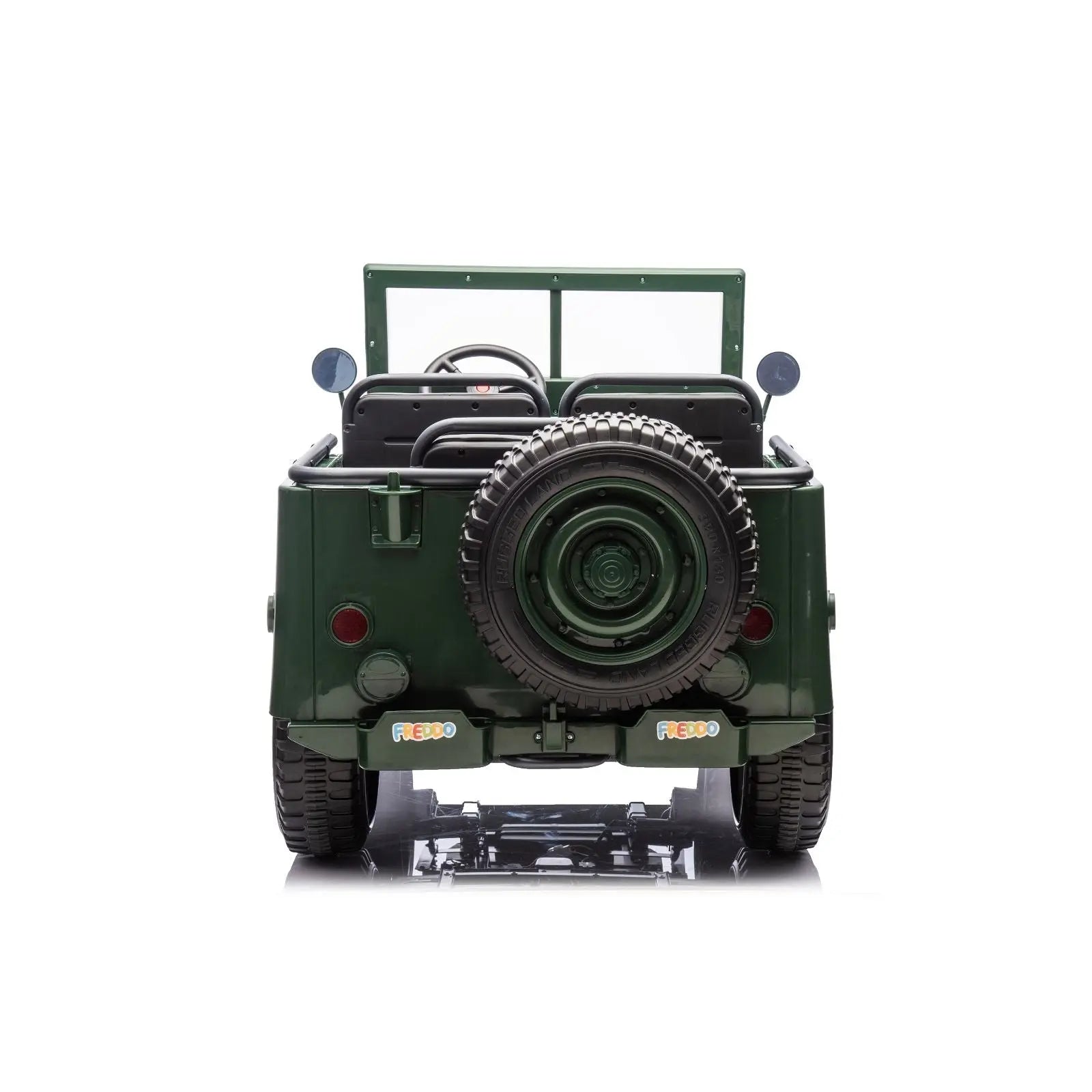 Military Willy 24V 3-Seater 4x4 Kids Ride-On Truck