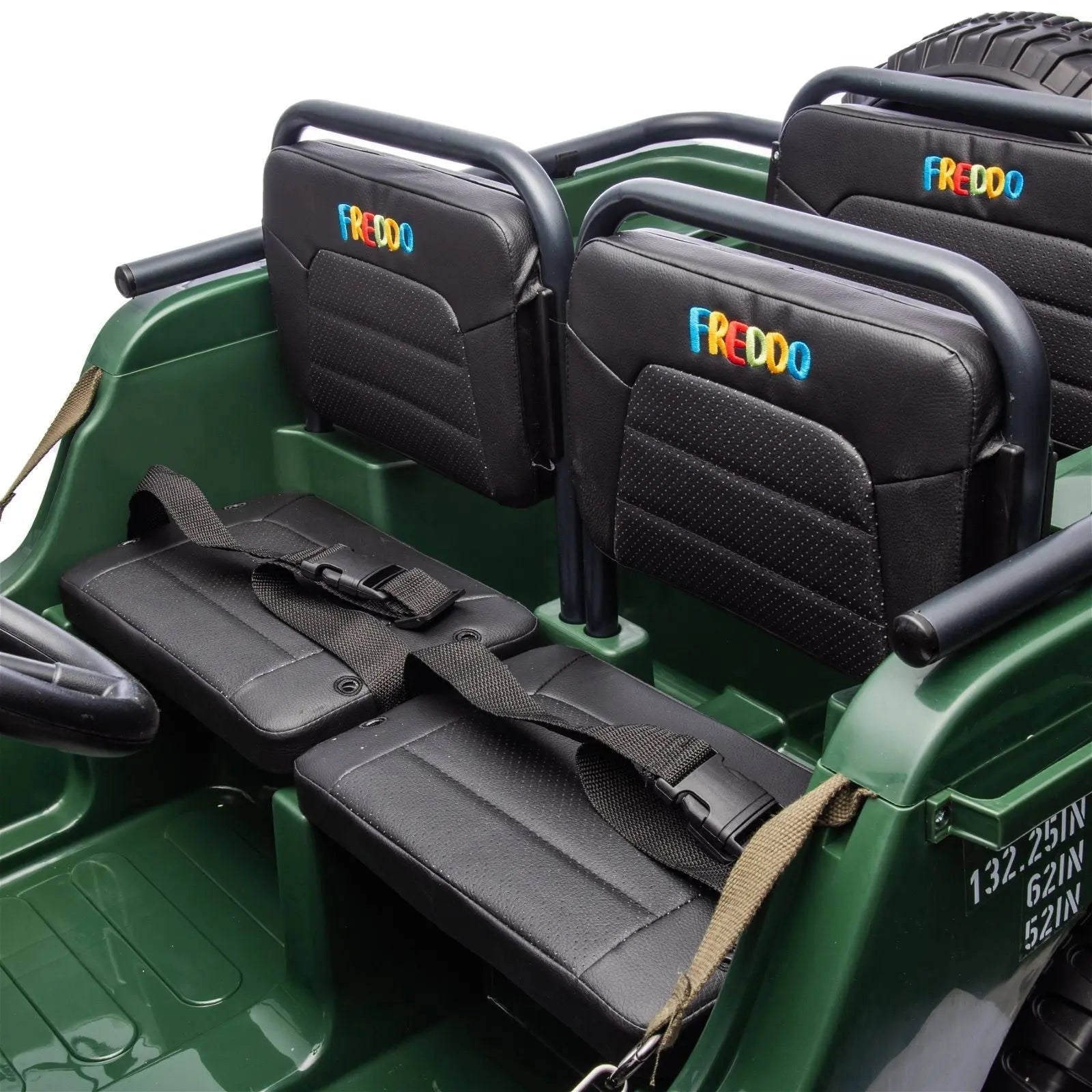Military Willy 24V 3-Seater 4x4 Kids Ride-On Truck