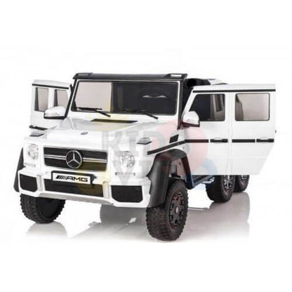 XXL 6X6/6WD Edition Mercedes G63 Kids Ride on Truck,2x12V, Eva Wheels, Leather Seats, RC image 13