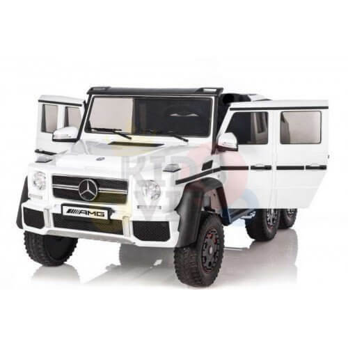 XXL 6X6/6WD Edition Mercedes G63 Kids Ride on Truck,2x12V, Eva Wheels, Leather Seats, RC image 13