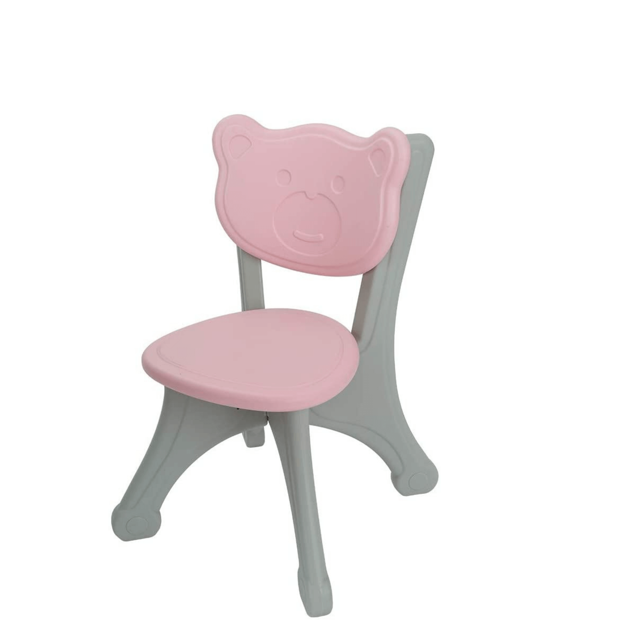 Kids and Toddlers Bear Table Set with 2 Chairs and Storage Baskets image 2