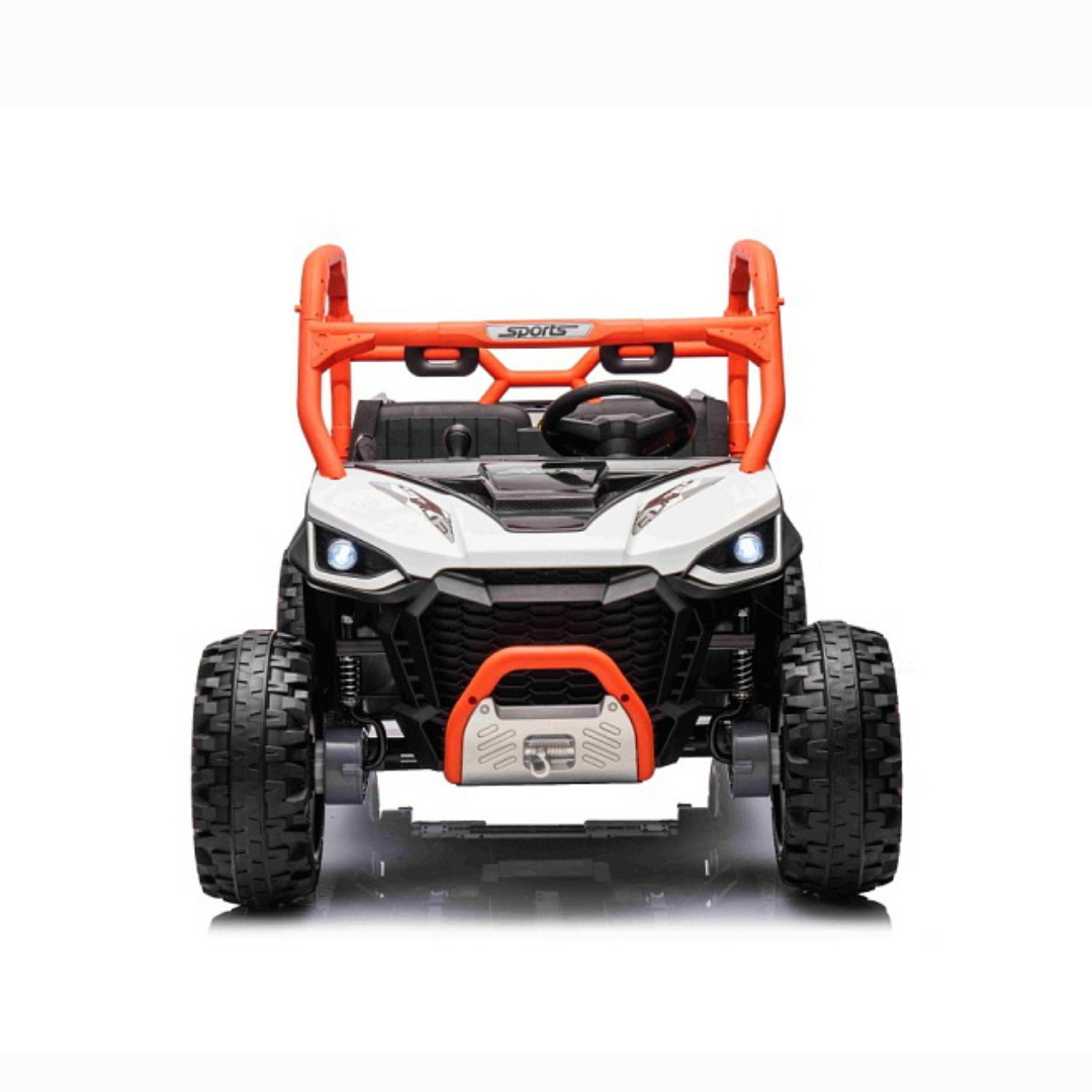 24V Farmer Edition 2-Seater 4x4 Kids' Ride-on UTV Buggy W/ EVA Rubber Wheels, Dump Bed, Music & RC