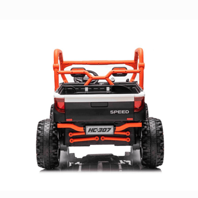 24V Farmer Edition 2-Seater 4x4 Kids' Ride-on UTV Buggy W/ EVA Rubber Wheels, Dump Bed, Music & RC.