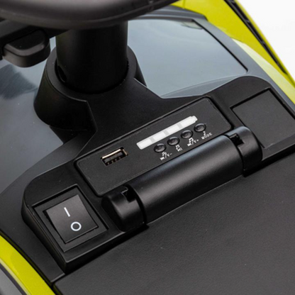 Complete Edition Lamborghini Sian 3 in 1 Push Car / Stroller with Handle And Safety Guards, Green image 23