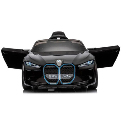Black Complete Edition 12V Licensed BMW I4 Kids and Toddlers 4WD Ride on Car, RC image 9