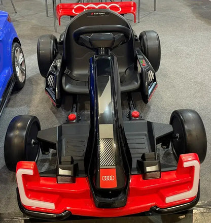 Newest Upgraded 24V Audi  Kids Drifting Go Kart - Red image 8