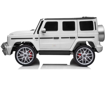 KidsVip Exclusive Mercedes Benz G Series 2-Seater 24V Kids Ride-on Truck, Eva Wheels, Leather Seats, Light-up Logo, 4WD,BT, RC +Assembly and 2 Years Warranty image 11