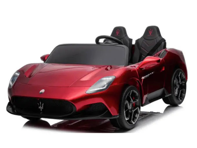 2 Seater Licensed Sport Edition Maserati MC20 24V Kids Ride-on Car With 4x4 and RC - Red image 0
